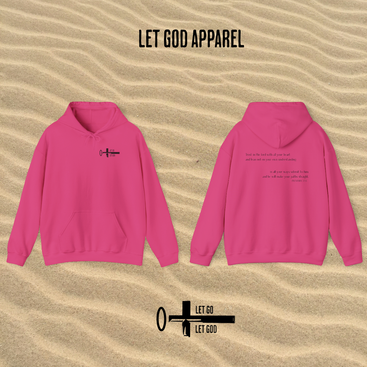 Proverbs 3:5-6 Verse Hoodie