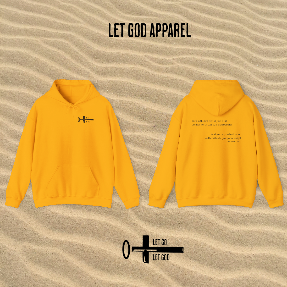 Proverbs 3:5-6 Verse Hoodie