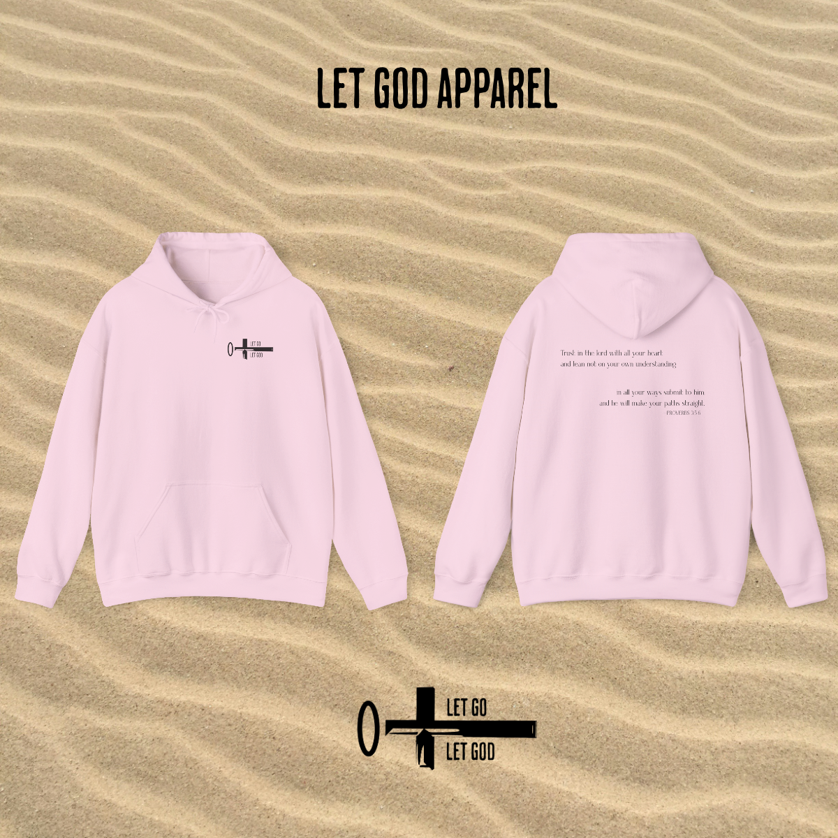 Proverbs 3:5-6 Verse Hoodie